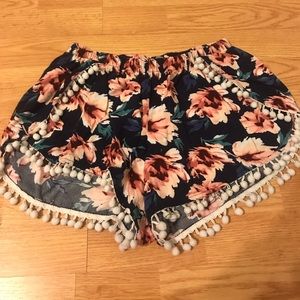 Altar’d State Tulip Time Sleep Shorts EUC